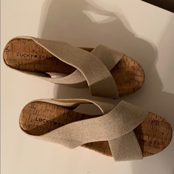 Lucky Brand Mykayla Wedges - Picture 6 of 8